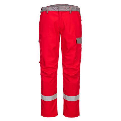 Portwest FR06 Pantalón bicolor Bizflame Ultra Rouge - Talla 36 - Estándar