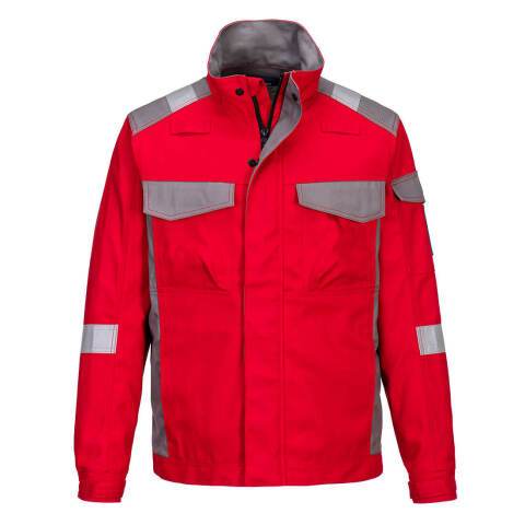 Portwest FR08 Chaqueta bicolor Bizflame Ultra Rouge - Talla XXXL