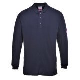 Portwest FR10 Polo manica lunga FR Modaflame antistatica