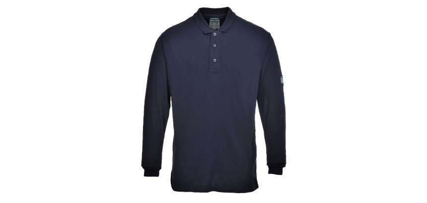 Portwest FR10 Long Sleeve Polo Modaflame
