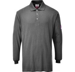 Portwest FR10 Polo manica lunga FR Modaflame antistatica