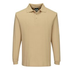 Portwest FR10 Polo Modaflame de manga larga, resistente a la llama y antiestático