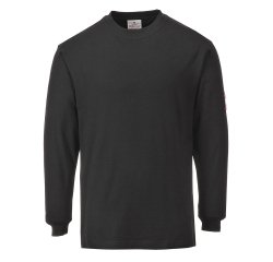 Portwest FR11 Camiseta Modaflame de manga larga, resistente a la llama y antiestática