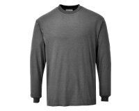 Portwest FR11 Camiseta Modaflame de manga larga, resistente a la llama y antiestática