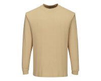 Portwest FR11 Camiseta Modaflame de manga larga, resistente a la llama y antiestática