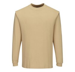 Portwest FR11 Camiseta Modaflame de manga larga, resistente a la llama y antiestática
