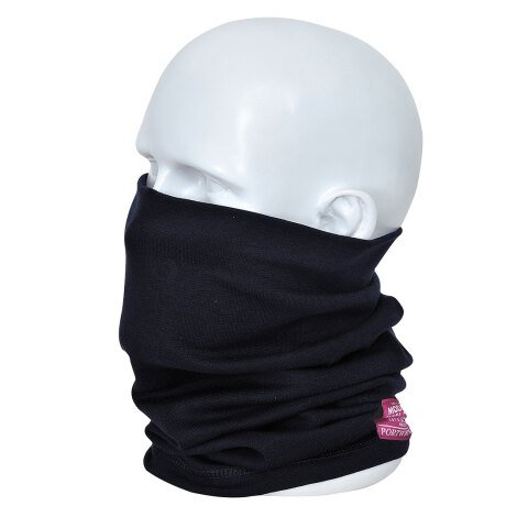 Portwest FR19 Prenda para cuello Modaflame resistente a la llama y antiestática Marine