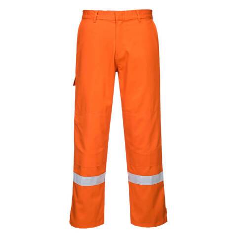Portwest FR26 Pantalón Bizflame Plus Orange - Talla M - Estándar