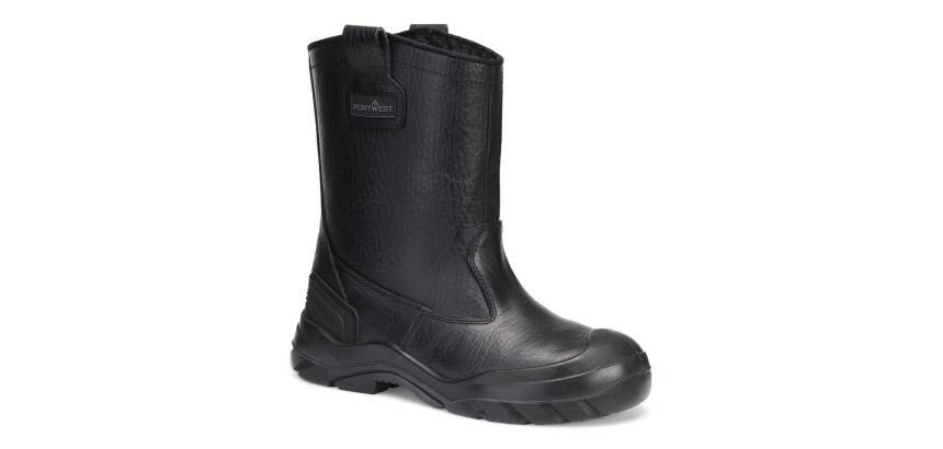 Portwest FT23 Botte Rigger Hiver Cuir Acier S3 CI HI FO SC SR