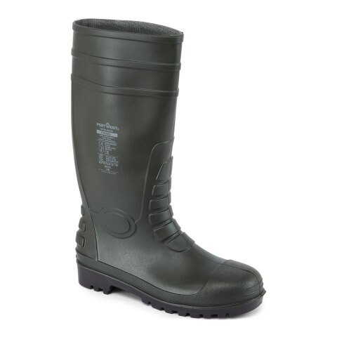 Portwest FW95 Bota Wellington Total Safety S5, Vert - Talla 48