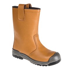 Portwest FW13 Staal Action lederen rijlaars S1P SR