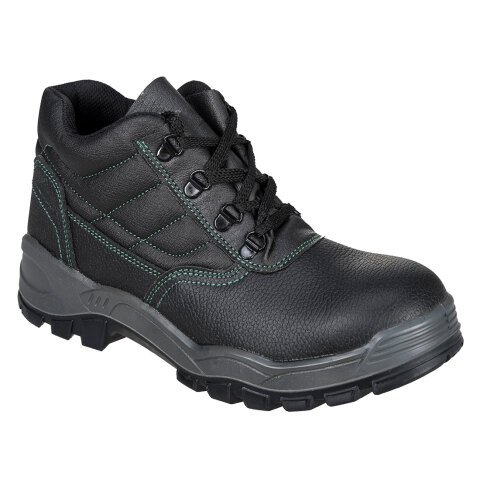 Portwest FW21 Botín Steel Split Leather S1 SR Noir - Talla 42