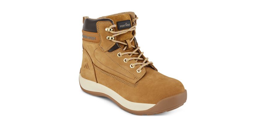 Portwest FW32 Chaussure mi-haute cuir nubuck embout acier S3 HRO