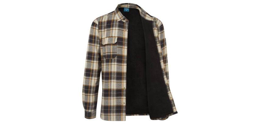 Portwest KA313 KA3 Camicia a quadri foderata in sherpa