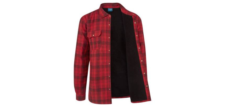 Portwest KA313 Chemise à carreaux doublée sherpa KA3