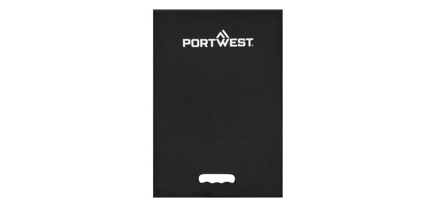 Portwest KP15 Tapis pour s'agenouiller Total Confort Noir