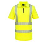 Portwest KX302 KX3 Hi-Vis polo korte mouw met rits