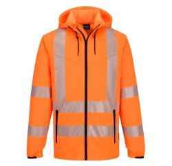 Portwest KX303 KX3 Sport Hi-Vis Felpa con cappuccio con cerniera