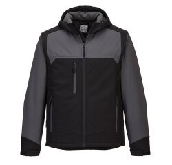 Portwest KX362 Softshell con cappuccio KX3 (3 Strati) Noir/Gris - Taglia S