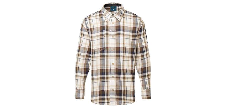 Portwest KX370 KX3 Check werk overhemd   - Maat L