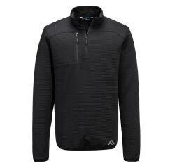 Portwest KX376 KX3 Felpa 1/4 zip testurizzata