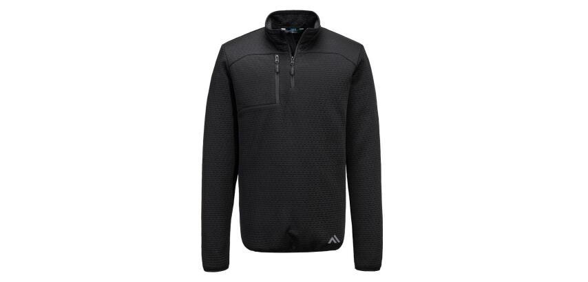 Portwest KX376 Textured 1/4 Zip Sweatshirt KX3
