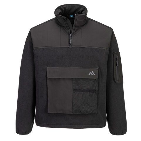 Portwest KX378 Polar KX3 con cremallera 1/4 Noir - Talla S