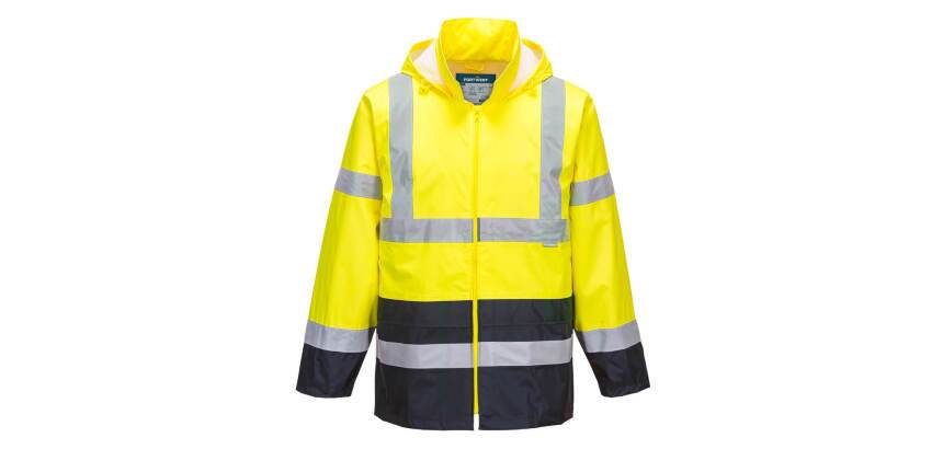 Portwest H443 Veste de pluie Hi-Vis bicolore