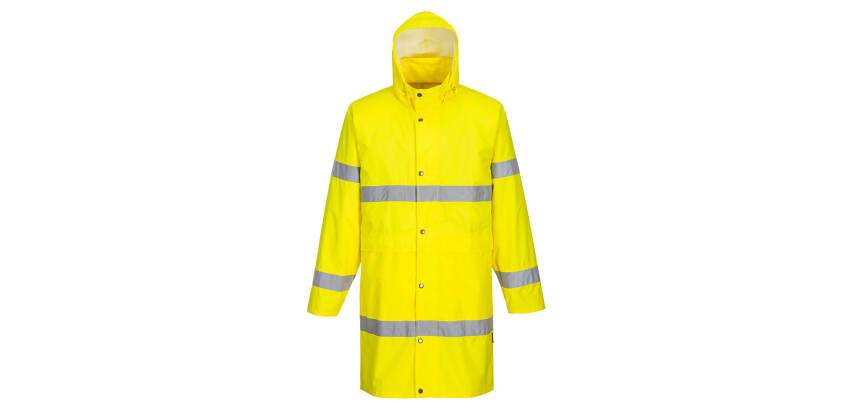 Portwest H442 High Visibility 100 cm Raincoat