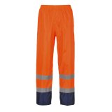 Portwest H444 Pantalone Classic Bicolore - Impermeabile Hi-Vis