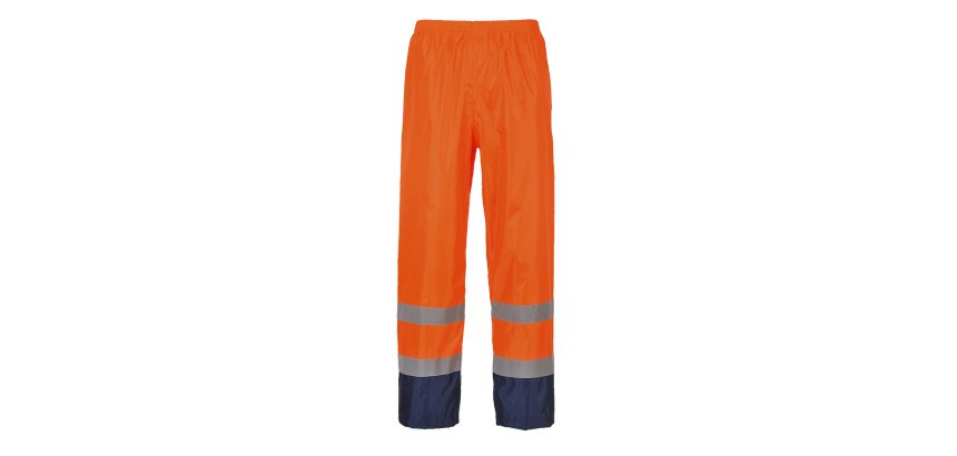Portwest H444 Pantalon de pluie Hi-Vis bicolore
