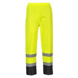 Portwest H444 Pantalone Classic Bicolore - Impermeabile Hi-Vis