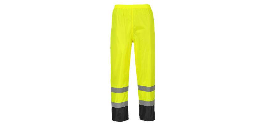 Portwest H444 Pantalone Classic Bicolore - Impermeabile Hi-Vis