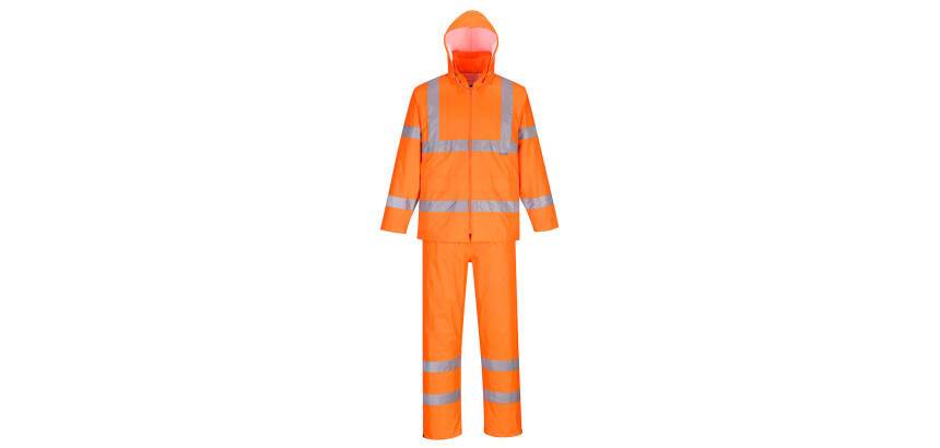 Portwest H448 Ensemble de pluie enroulable haute visibilité