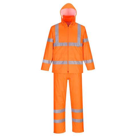 Portwest H448 Ensemble de pluie enroulable haute visibilité