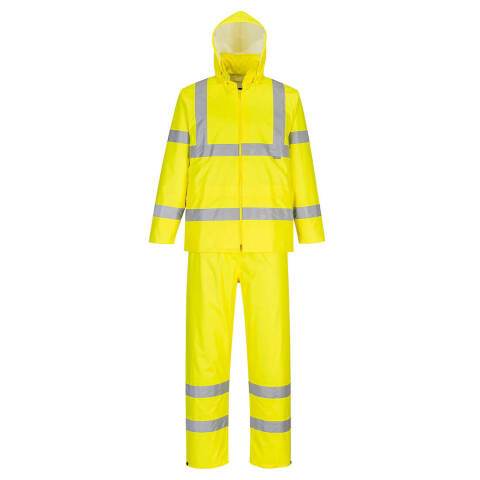 Portwest H448 Traje de agua de alta visibilidad Packaway Jaune - Talla XS