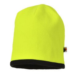 Portwest HA14 Gorro reversible de alta visibilidad Beanie Jaune/Noir