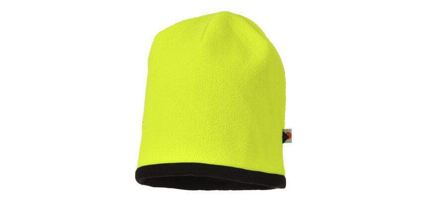 Portwest HA14 Bonnet Hi-Vis réversible Jaune/Noir