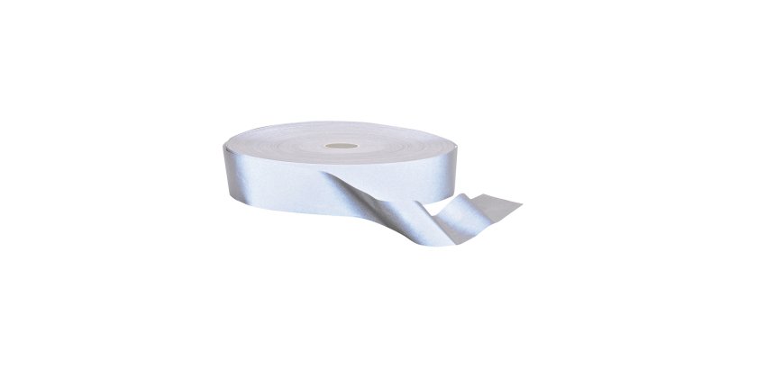 Portwest HV50 Bande rétroréfléchissante Hi-VisTex 100m Argent