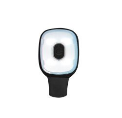 Portwest HV12 Pinza con luz recargable por USB Noir