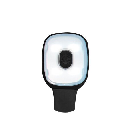 Portwest HV12 Pinza con luz recargable por USB Noir