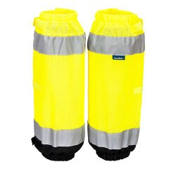 Portwest HV389 Polainas de alta visibilidad Contrast Jaune/Noir