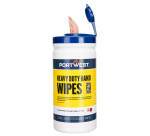 Portwest IW30 Lingettes Usage Industriel (80 lingettes) Orange