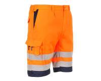 Portwest L043 Bermuda ligera de polialgodón de alta visibilidad