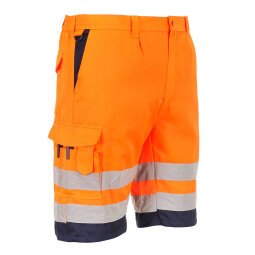 Portwest L043 Short en poly-coton léger haute visibilité