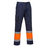Portwest L049 Pantalón ligero Combat bicolor de alta visibilidad