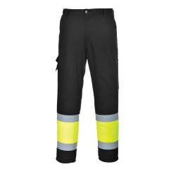 Portwest L049 Pantaloni alta visibilità leggeri bicolore Combat
