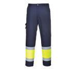 Portwest L049 Pantalon combat Hi-Vis Bicolore