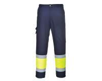 Portwest L049 Pantaloni alta visibilità leggeri bicolore Combat