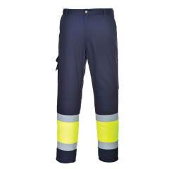 Portwest L049 Pantaloni alta visibilità leggeri bicolore Combat